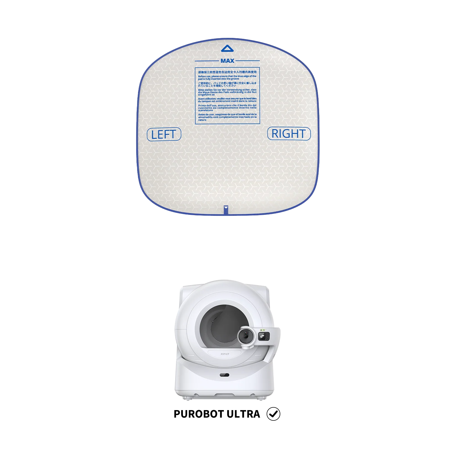 High Performance Cat Litter Pad Ultra (Only for Purobot Ultra)