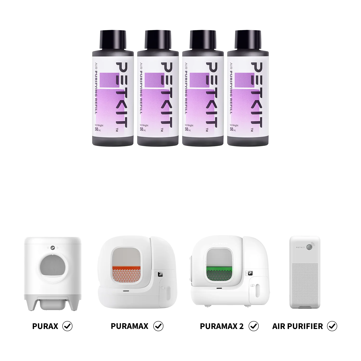 Purifying Liquid Refill（4 Bottles）
