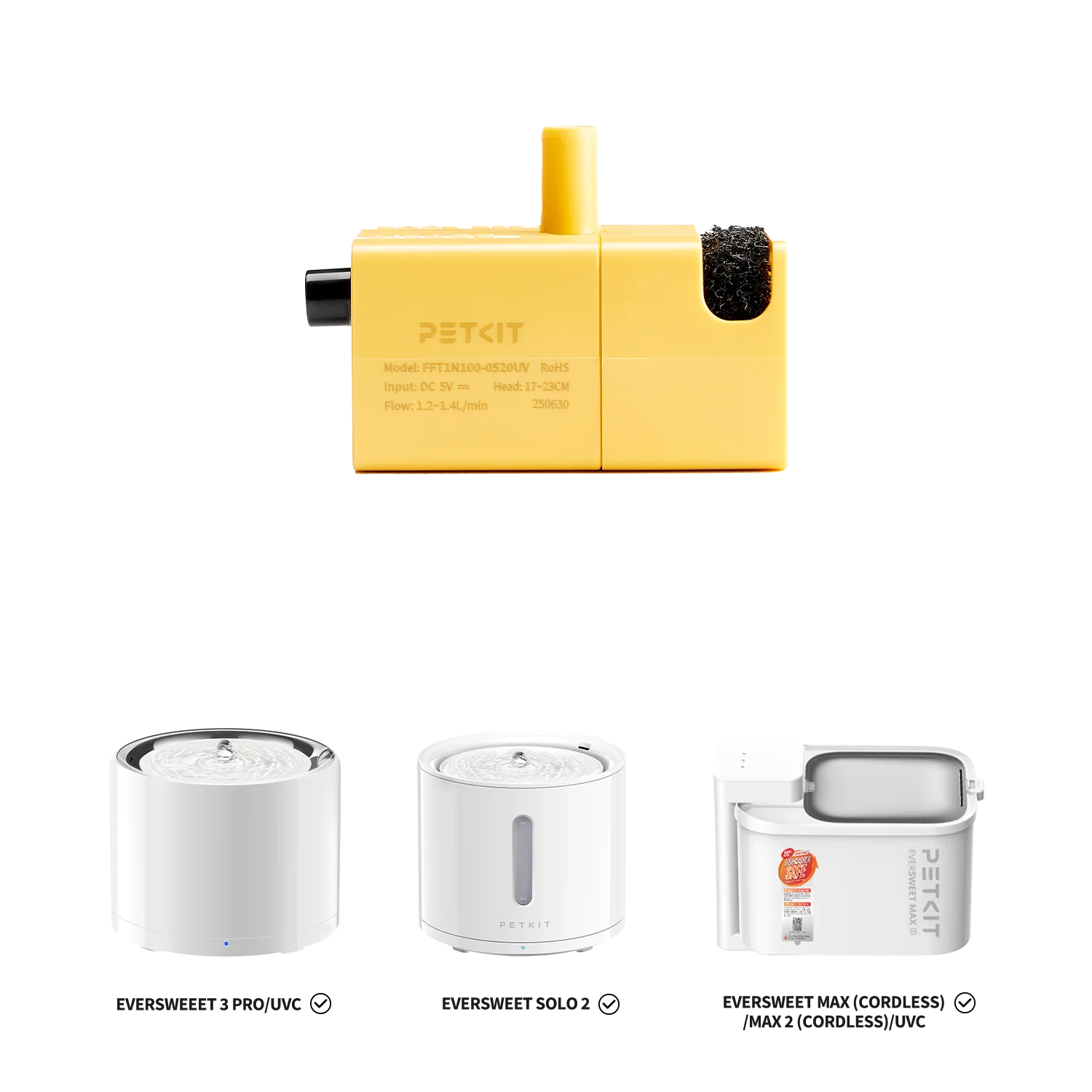 Wireless Water Pump FFT1-2 (UVC)