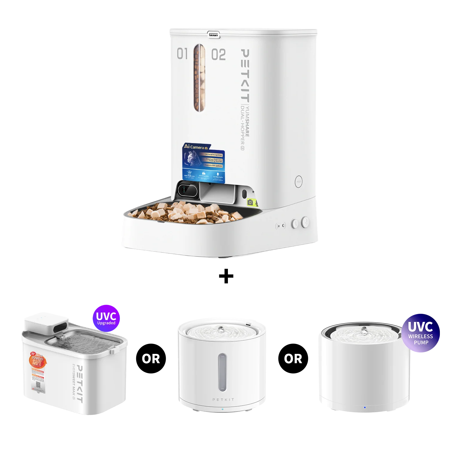 YumShare Dual-Hopper 2 & EverSweet Fountain
